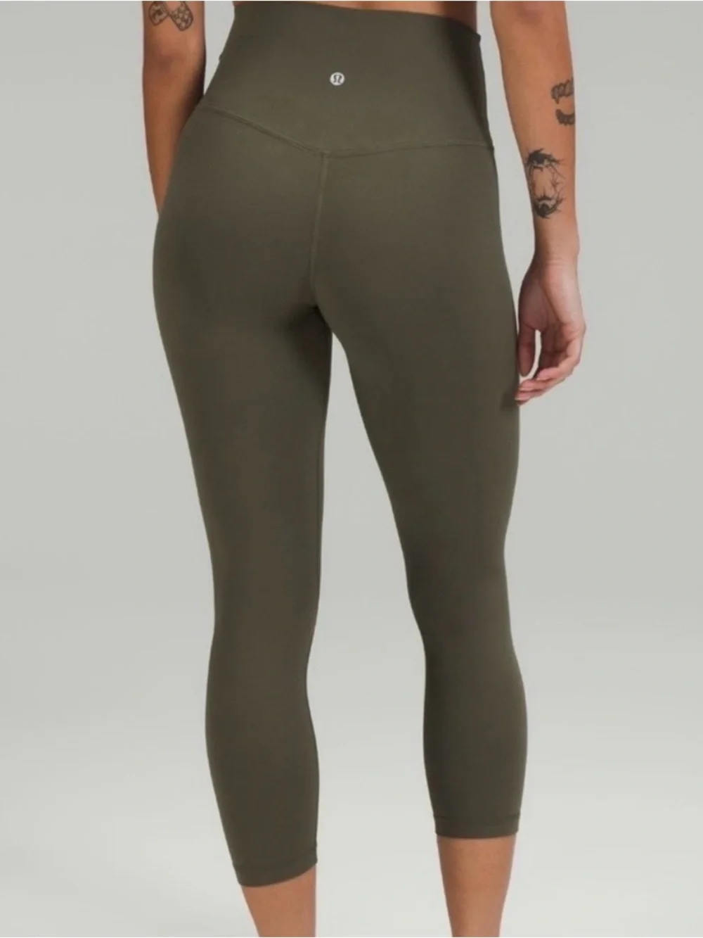 lululemon athletica Align 23” Olive Leggings